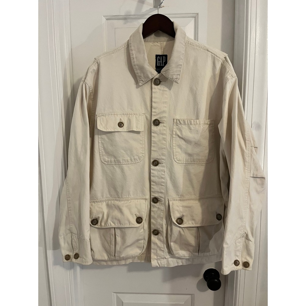 Gap Canvas Utility Field Jacket/Chore Coat